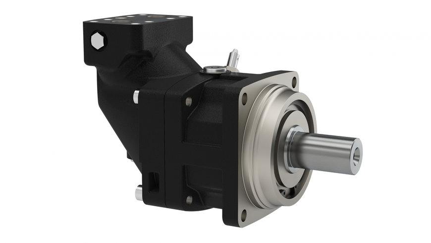 Parker's F10 bent-axis pump and motor series provides superior performance for medium-duty applications